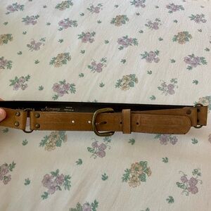 Accompany Brown Leather Belt